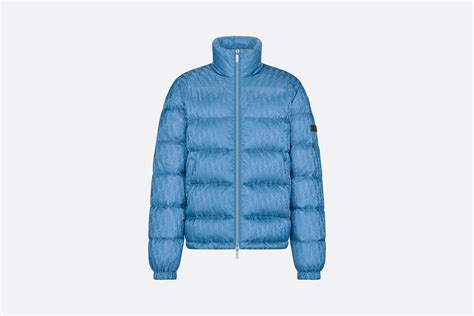 light blue dior jacket|Dior oblique down jacket blue.